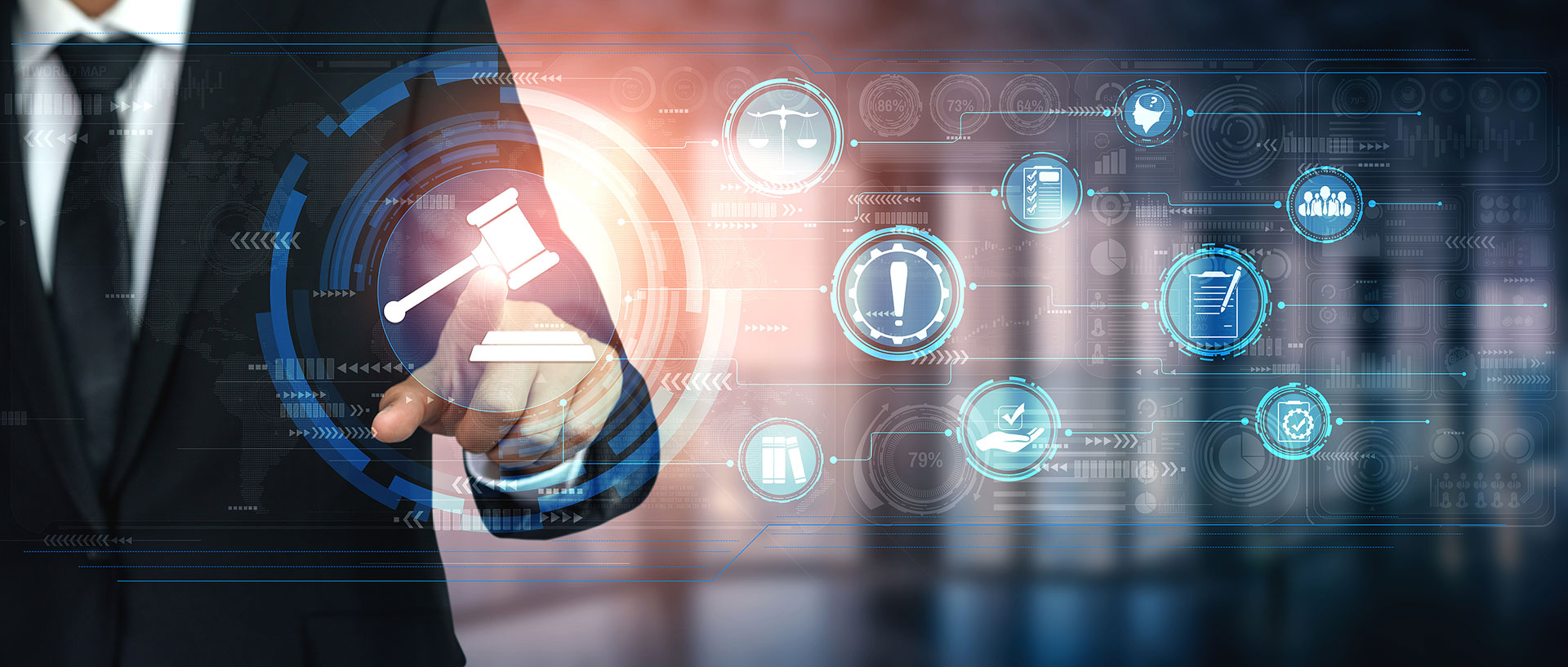 Datenschutz und Compliance Header